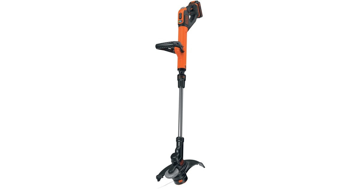 BLACK+DECKER Akku-Rasentrimmer STC1820EPC, 18Volt(orange/schwarz, Li-Ionen Akku 2,0Ah) BLACK+DECKER Akku-Rasentrimmer STC1820EPC, 18Volt(orange/schwarz, Li-Ionen Akku 2,0Ah)