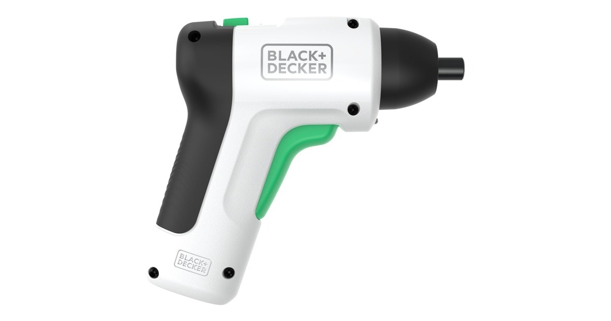 BLACK+DECKER Akku-Schrauber reviva, 3,6Volt(weiß/schwarz, integrierter Li-Ion-Akku 1,5Ah)