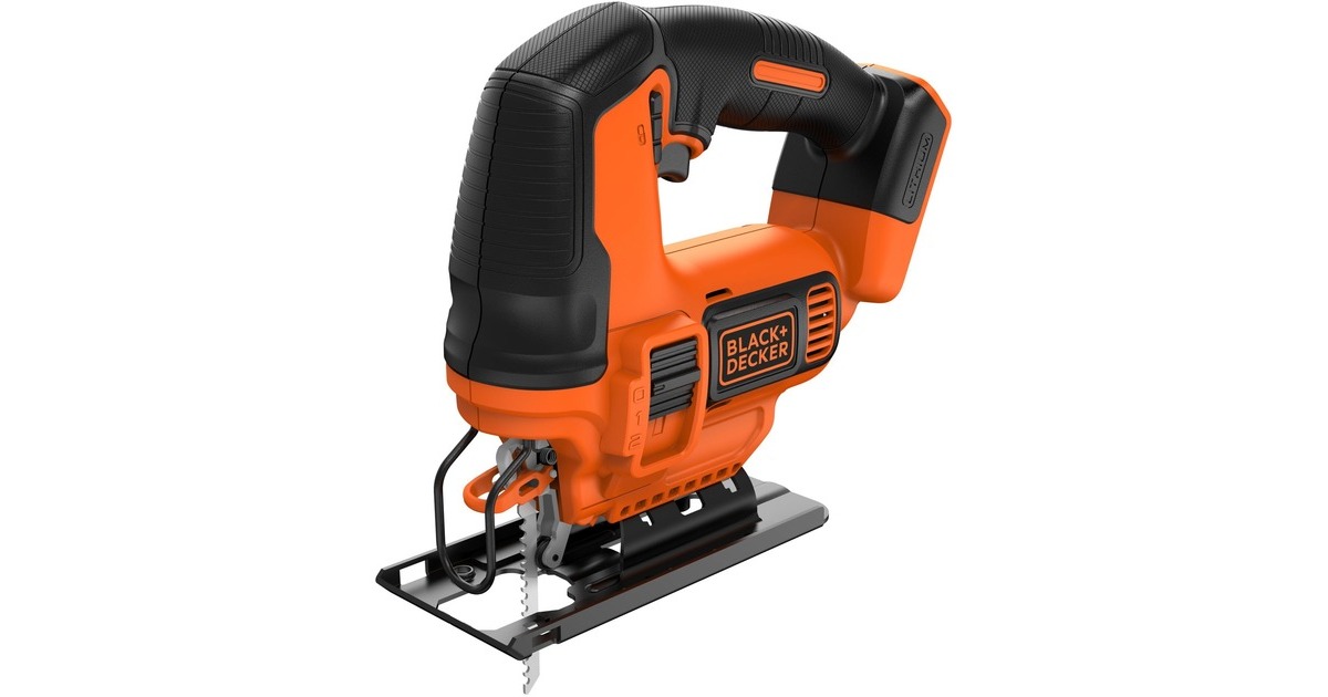 BLACK+DECKER Akku-Stichsäge BDCJS18N, 18Volt(orange/schwarz, ohne Akku und Ladegerät) BLACK+DECKER Akku-Stichsäge BDCJS18N, 18Volt(orange/schwarz, ohne Akku und Ladegerät)