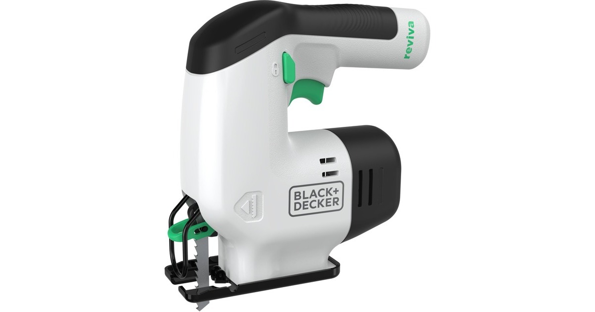 BLACK+DECKER Akku-Stichsäge reviva, 12Volt(weiß/schwarz, integrierter Akku 1,5Ah) BLACK+DECKER Akku-Stichsäge reviva, 12Volt(weiß/schwarz, integrierter Akku 1,5Ah)