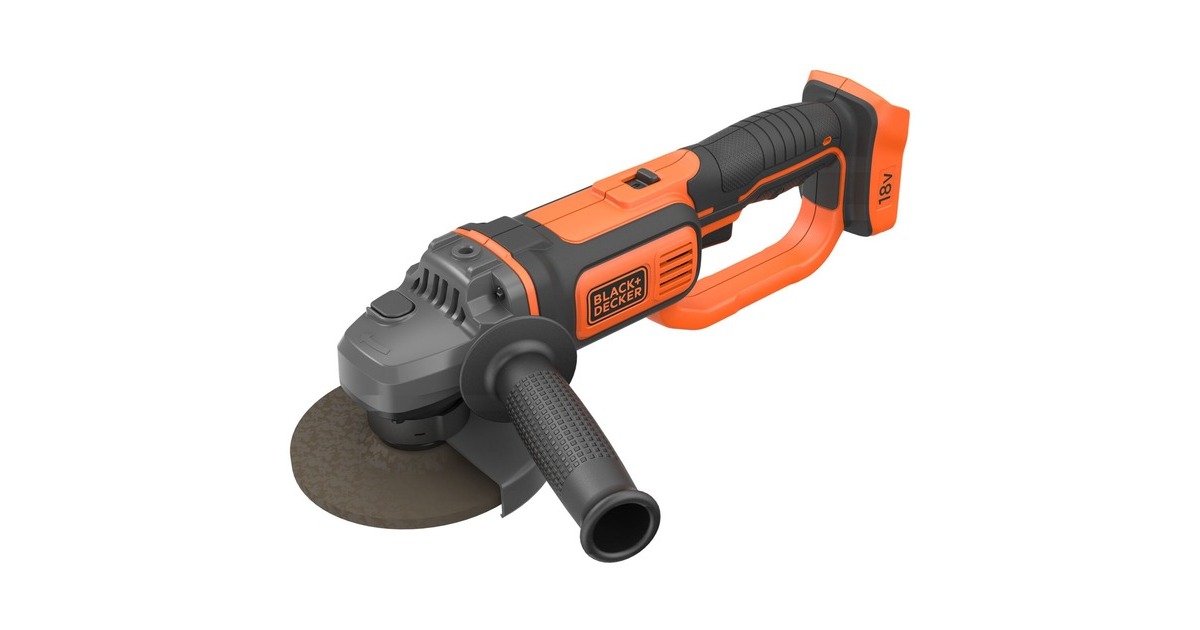 BLACK+DECKER Akku-Winkelschleifer BCG720N, 18Volt(schwarz/orange, ohne Akku und Ladegerät) BLACK+DECKER Akku-Winkelschleifer BCG720N, 18Volt(schwarz/orange, ohne Akku und Ladegerät)