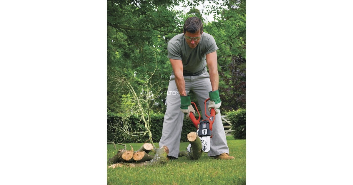 BLACK+DECKER Astschere Alligator GK1000, Astsäge(orange/schwarz, 550 Watt)