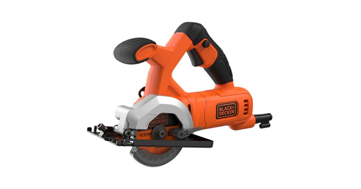 BLACK+DECKER Kompakt-Handkreissäge BES510(orange/schwarz, 400 Watt) BLACK+DECKER Kompakt-Handkreissäge BES510(orange/schwarz, 400 Watt)