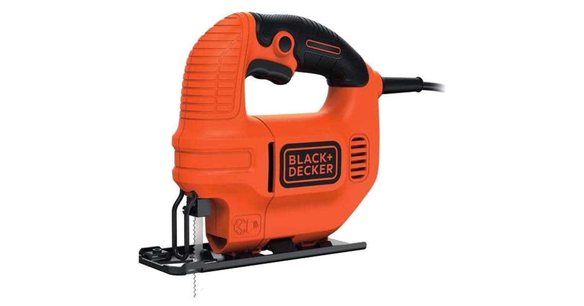 BLACK+DECKER Kompakt-Stichsäge KS501(orange/schwarz, 400 Watt) BLACK+DECKER Kompakt-Stichsäge KS501(orange/schwarz, 400 Watt)