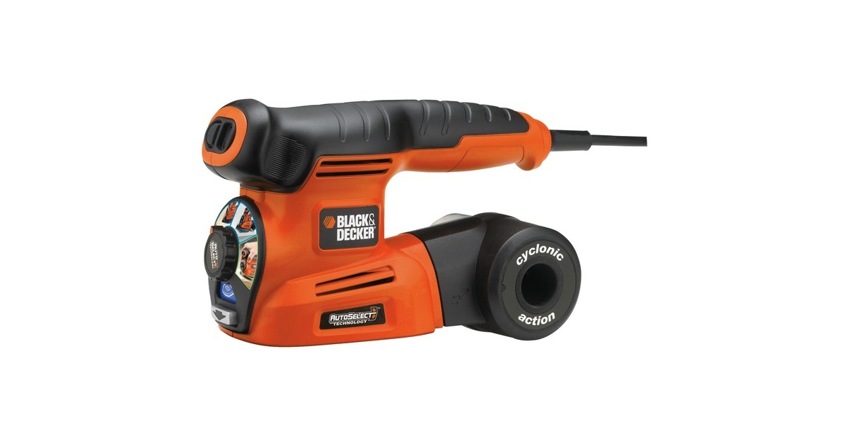 BLACK+DECKER Multischleifer KA280(orange/schwarz, 220 Watt) BLACK+DECKER Multischleifer KA280(orange/schwarz, 220 Watt)