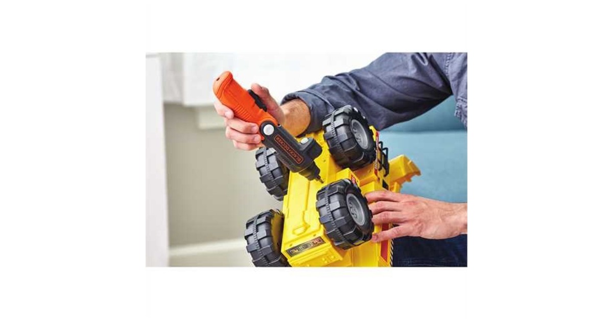 BLACK+DECKER Pivot-Akkuschrauber BDCSFL20C, 3,6Volt(orange/schwarz, mit klappbarem Griff)