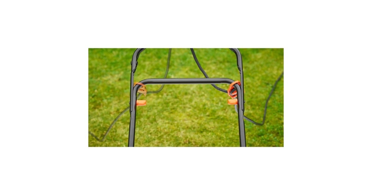 BLACK+DECKER Rasenmäher BEMW481BH-QS, 42cm(orange/schwarz, 1.800 Watt)