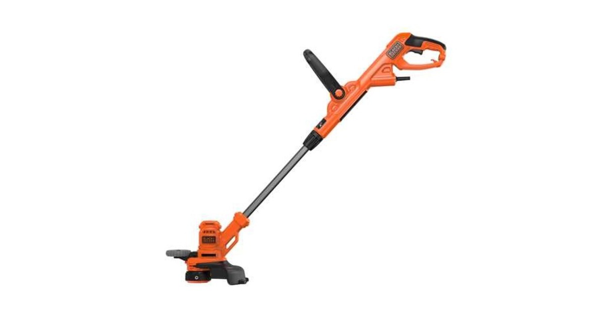 BLACK+DECKER Rasentrimmer BESTA530-QS(orange/schwarz, 550 Watt)