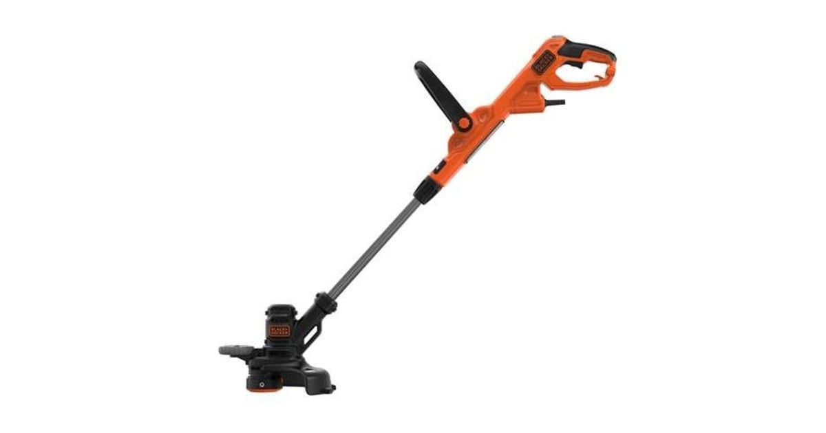 BLACK+DECKER Rasentrimmer BESTE630(orange/schwarz, 550 Watt)