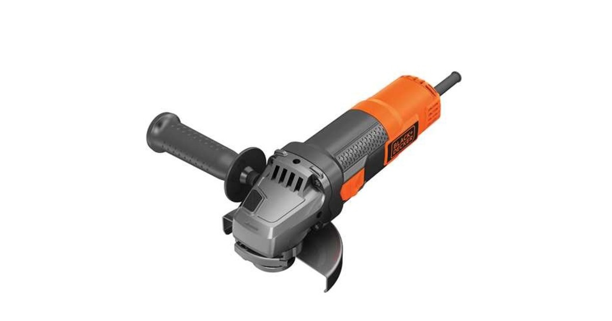 BLACK+DECKER Winkelschleifer BEG210(orange/schwarz, 900 Watt) BLACK+DECKER Winkelschleifer BEG210(orange/schwarz, 900 Watt)