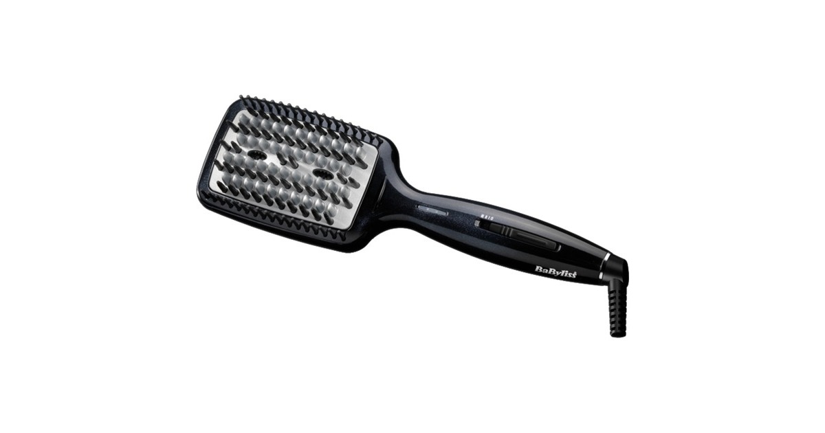 BaByliss Smoothing Heated Brush HSB101E, Glättbürste(schwarz)