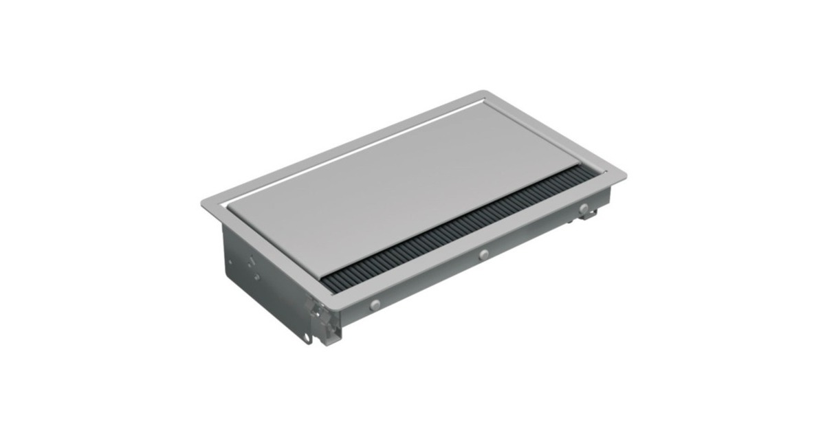 Bachmann CONI Einbaurahmen 3-fach 338.0203(silber, kurz)