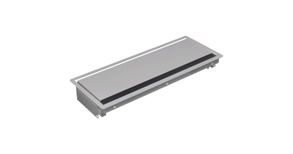 Bachmann CONI Einbaurahmen 6-fach 338.0205(Large, silbergrau)