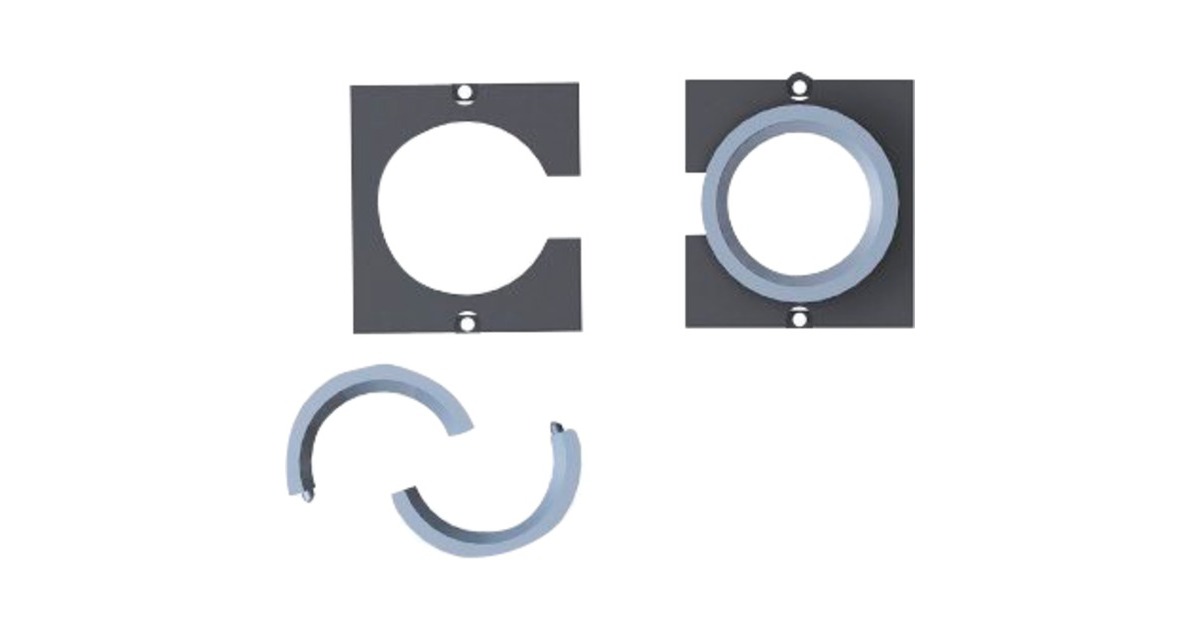 Bachmann Custom Modul 1x Kabeldurchführung bis 24mm(917.033)