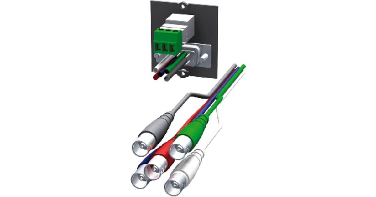 Bachmann Custom Modul 1x VGA + 1x Stereo(schwarz, für Tischsteckdosen) Bachmann Custom Modul 1x VGA + 1x Stereo(schwarz, für Tischsteckdosen)