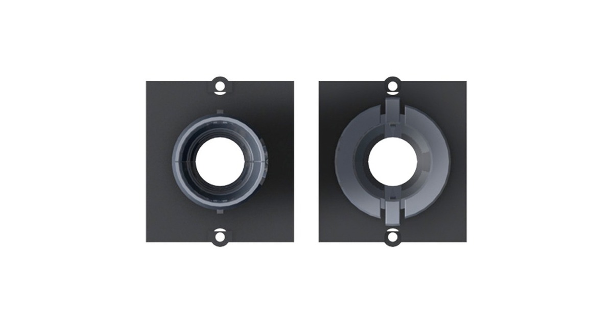 Bachmann Custom Modul Kabeldurchführung 917.032, bis 11mm, Abdeckung(schwarz) Bachmann Custom Modul Kabeldurchführung 917.032, bis 11mm, Abdeckung(schwarz)