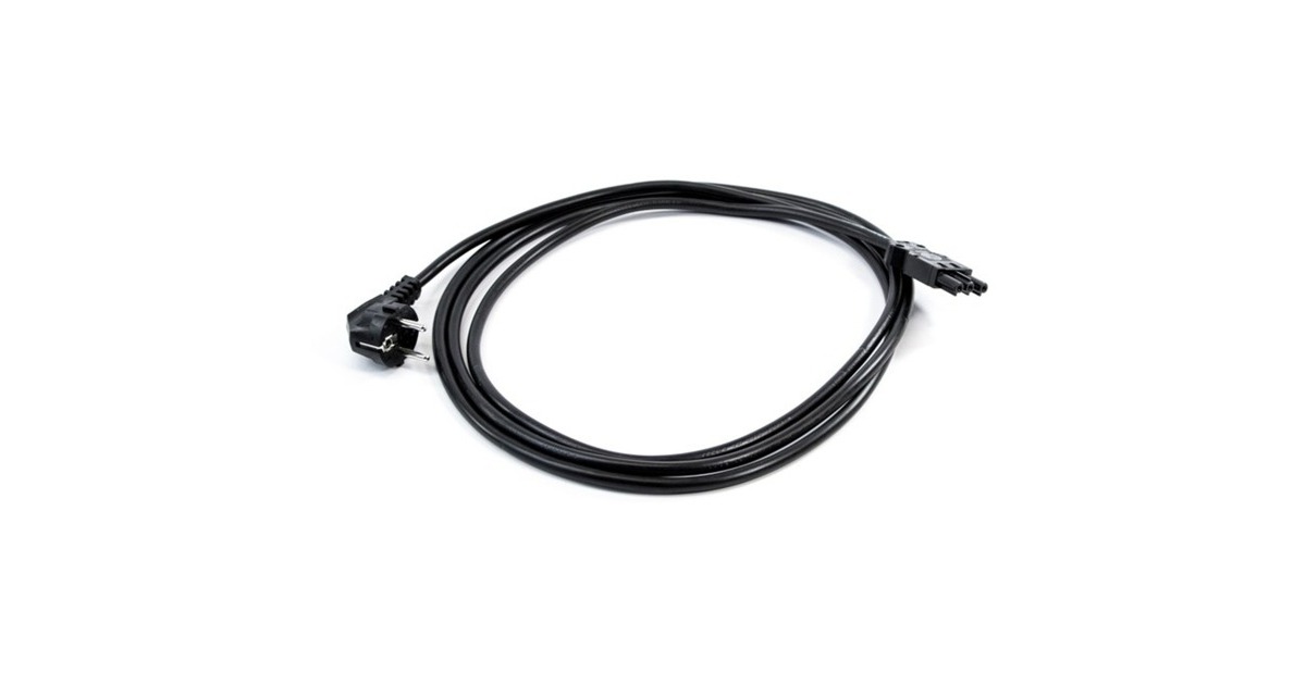 GST18i3(schwarz, 10 Meter, für Steckdosenleisten)