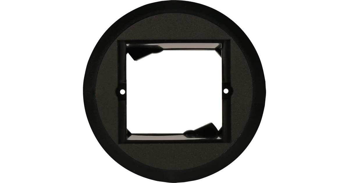 Bachmann PIX Custom Modul 926.010, Einbaurahmen(schwarz, ohne Zuleitung, für Custom Module)