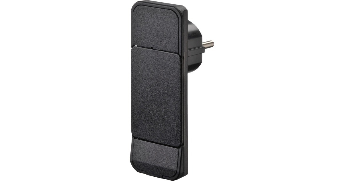Bachmann SMART PLUG Flachstecker 933.008(schwarz)
