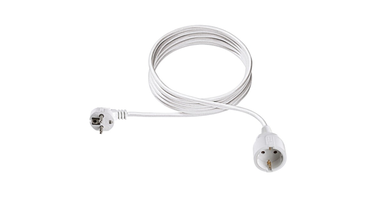 Bachmann Schutzkontakt-Verlängerungskabel 5 m