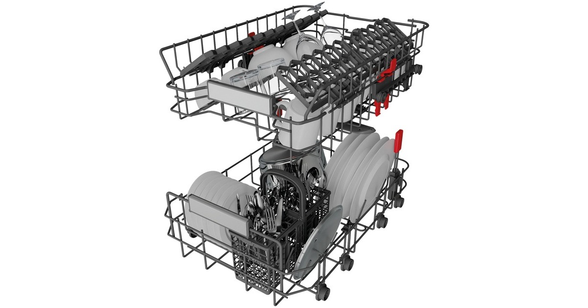 Bauknecht BSIO 3T223 PE X, Spülmaschine(silber/inox)
