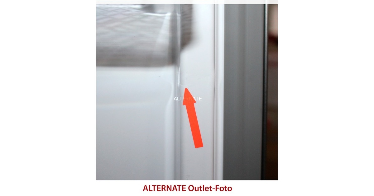 Bauknecht KGSF 203G IN, Kühl-/Gefrierkombination(edelstahl, Outlet)