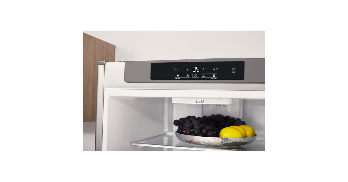 Bauknecht KGSF 203G IN, Kühl-/Gefrierkombination(edelstahl)