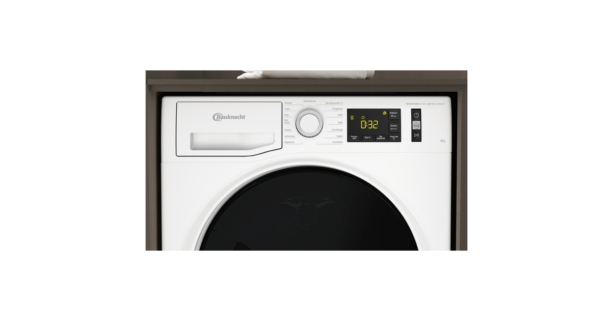 Bauknecht T M11 8X3EY DE, Wäschetrockner(weiß/schwarz)