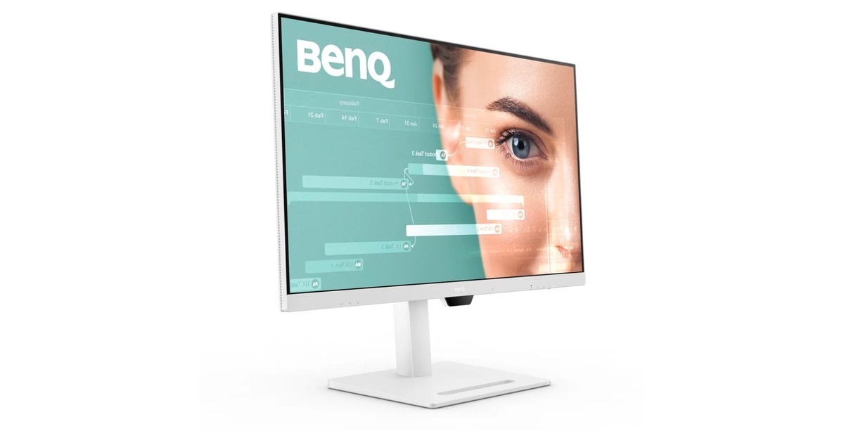 BenQ GW3290QT, LED-Monitor(80 cm (32 Zoll), weiß, QHD, USB-C, 75 Hz, IPS)