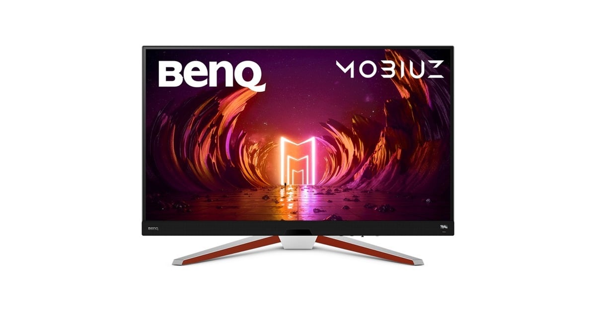 BenQ MOBIUZ EX3210U, Gaming-Monitor(81 cm (32 Zoll), weiß/rot, UltraHD/4K, IPS, HDR, AMD Free-Sync, 144Hz Panel)