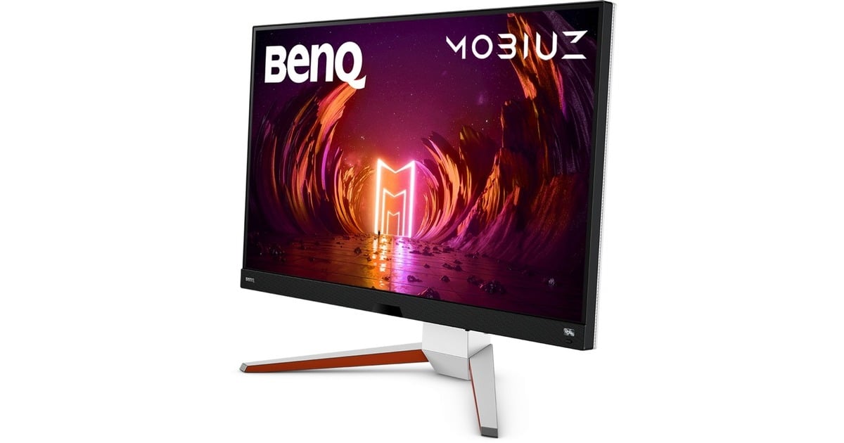 BenQ MOBIUZ EX3210U, Gaming-Monitor(81 cm (32 Zoll), weiß/rot, UltraHD/4K, IPS, HDR, AMD Free-Sync, 144Hz Panel)