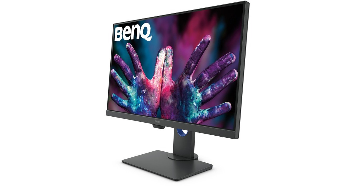 BenQ PD2705Q, LED-Monitor(68.58 cm (27 Zoll), dunkelgrau, WQHD, IPS, HDMI, DisplayPort, USB-C)