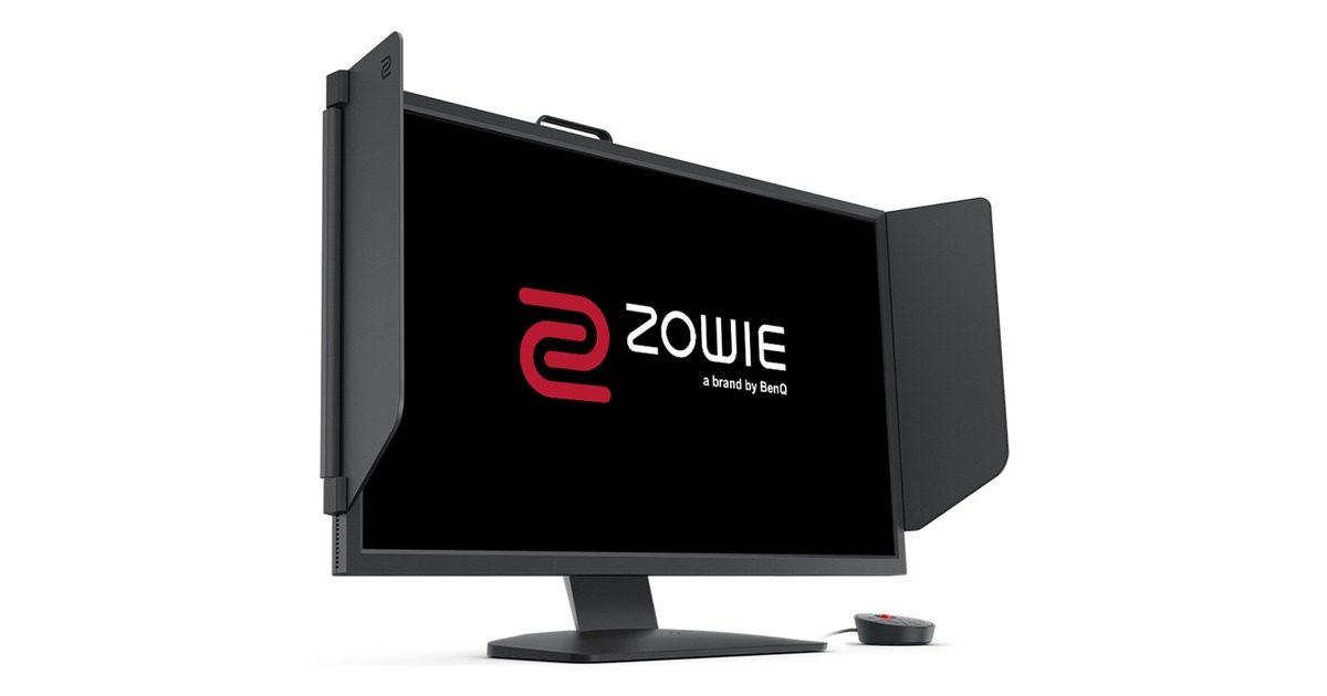 BenQ Zowie XL2546K, Gaming-Monitor(62.2 cm (24.5 Zoll), grau/rot, FullHD, TN, AMD Free-Sync, 240Hz Panel)