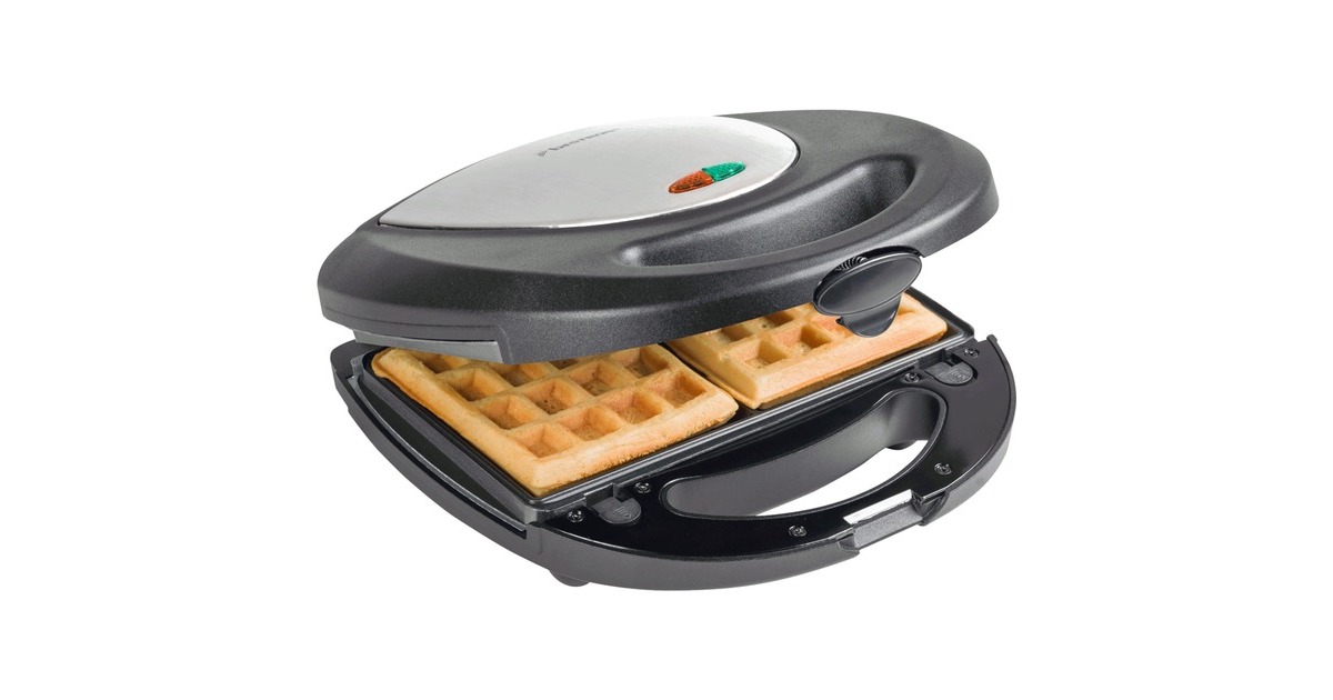 Bestron 3-in-1 Kontaktgrill ASM8010(schwarz/edelstahl, 800 Watt, mit 3 Platten-Sets)