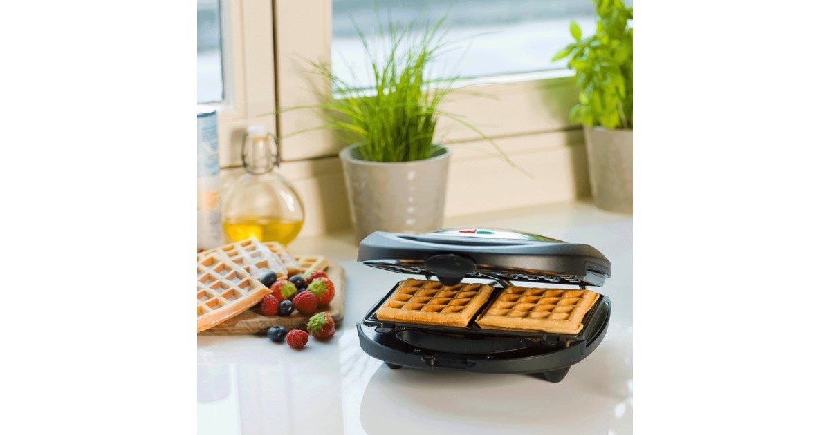 Bestron 3-in-1 Kontaktgrill ASM8010(schwarz/edelstahl, 800 Watt, mit 3 Platten-Sets)