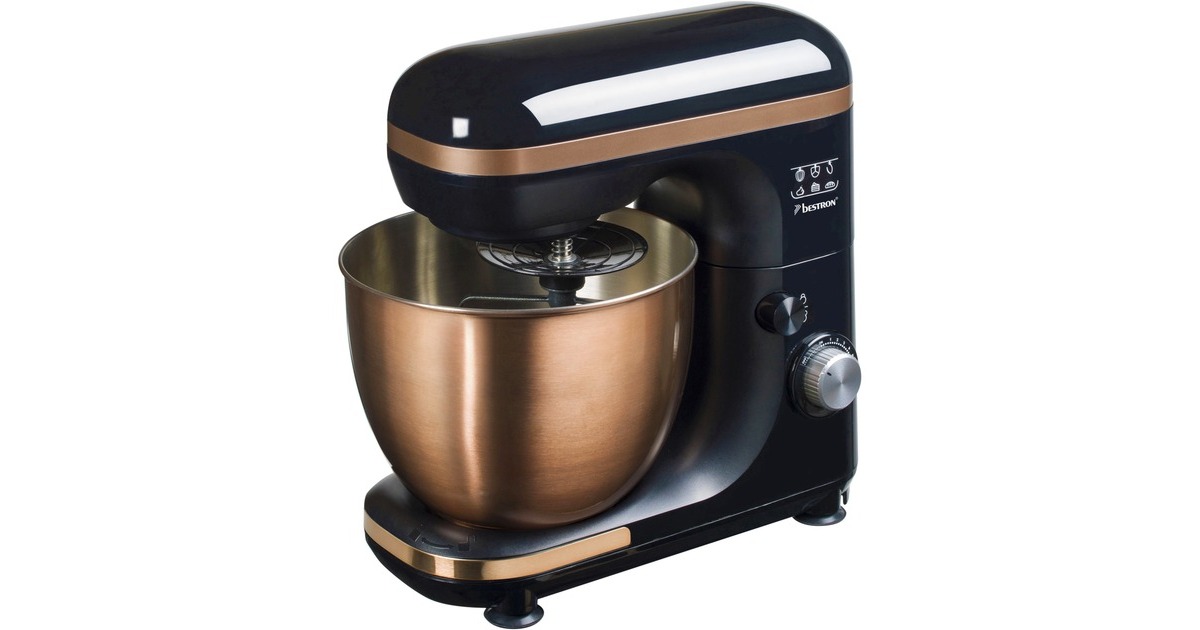 Bestron Copper Collection Küchenmaschine AKM900CO(kupfer/schwarz, 1.000 Watt)