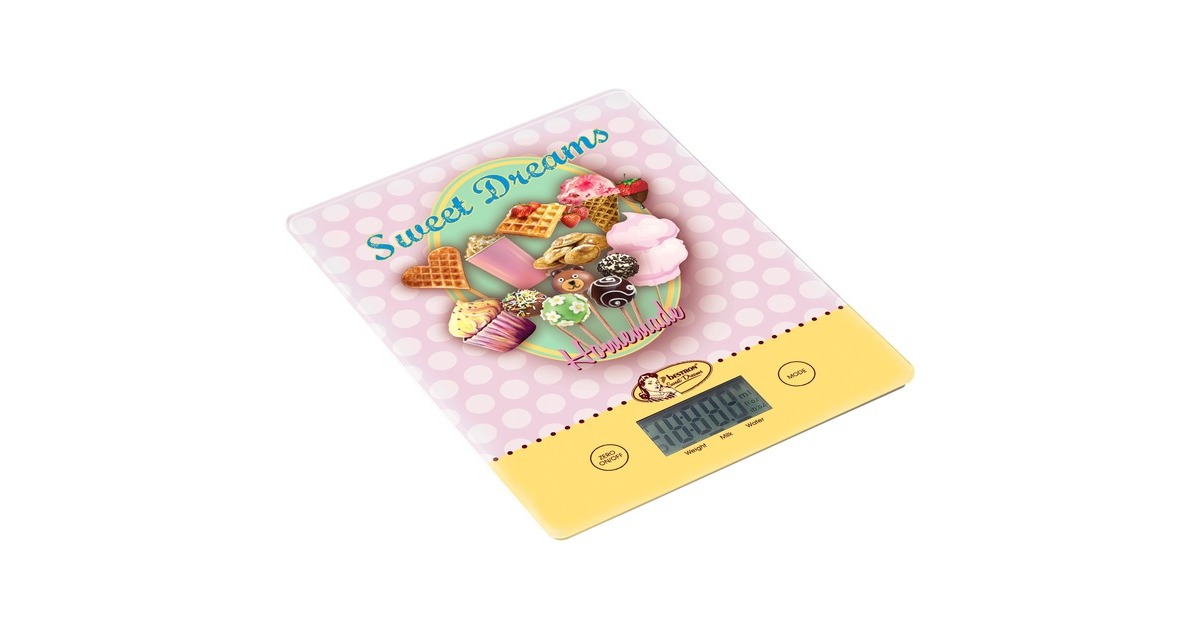 Bestron Küchenwaage AKS700S "Sweet Dreams"(rosa)