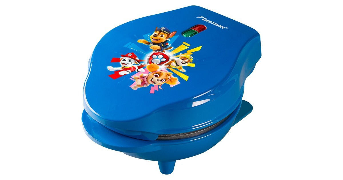 Bestron Paw Patrol Mini-Waffeleisen APP500B(blau, 550 Watt) Bestron Paw Patrol Mini-Waffeleisen APP500B(blau, 550 Watt)