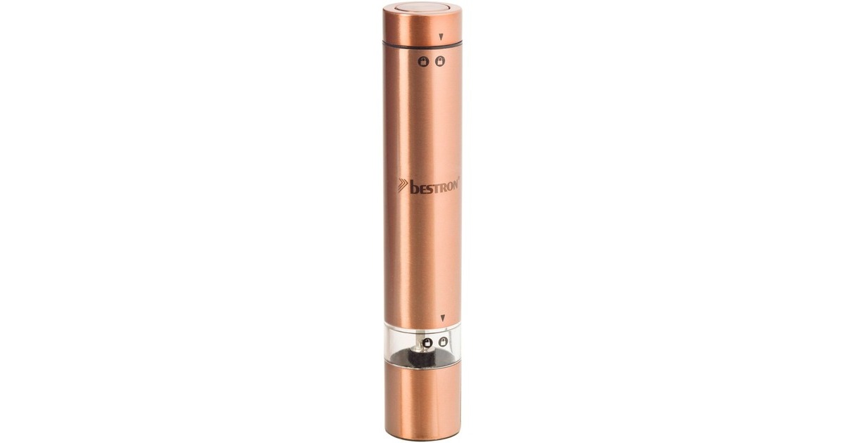 Bestron Pfeffer-/Salzmühle Copper Collection APS100CO(kupfer, Batteriebetrieb)