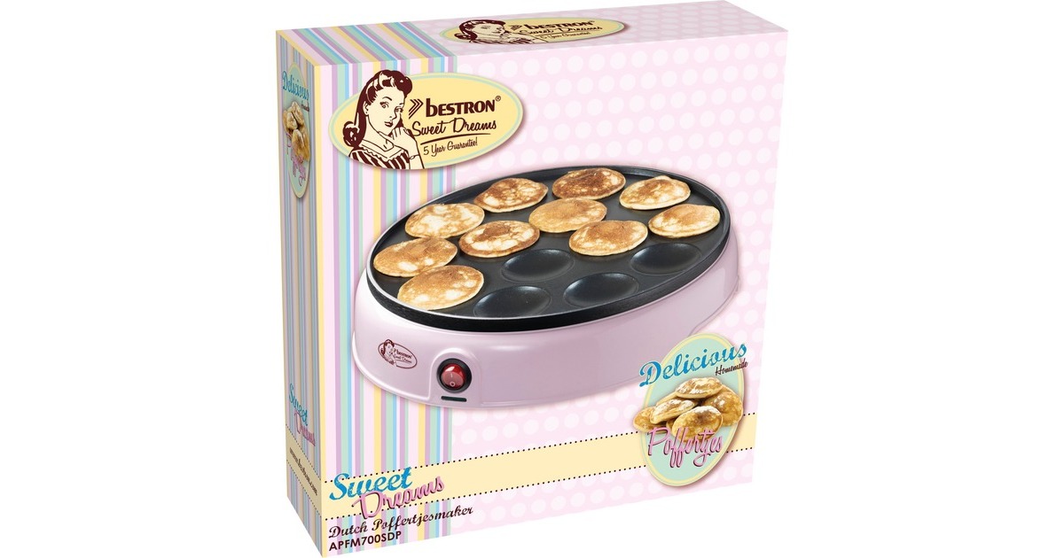 Bestron Poffertjes Maker(rosa) Bestron Poffertjes Maker(rosa)