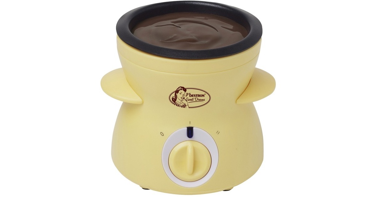 Bestron Schokoladenfondue DCM043(gelb)