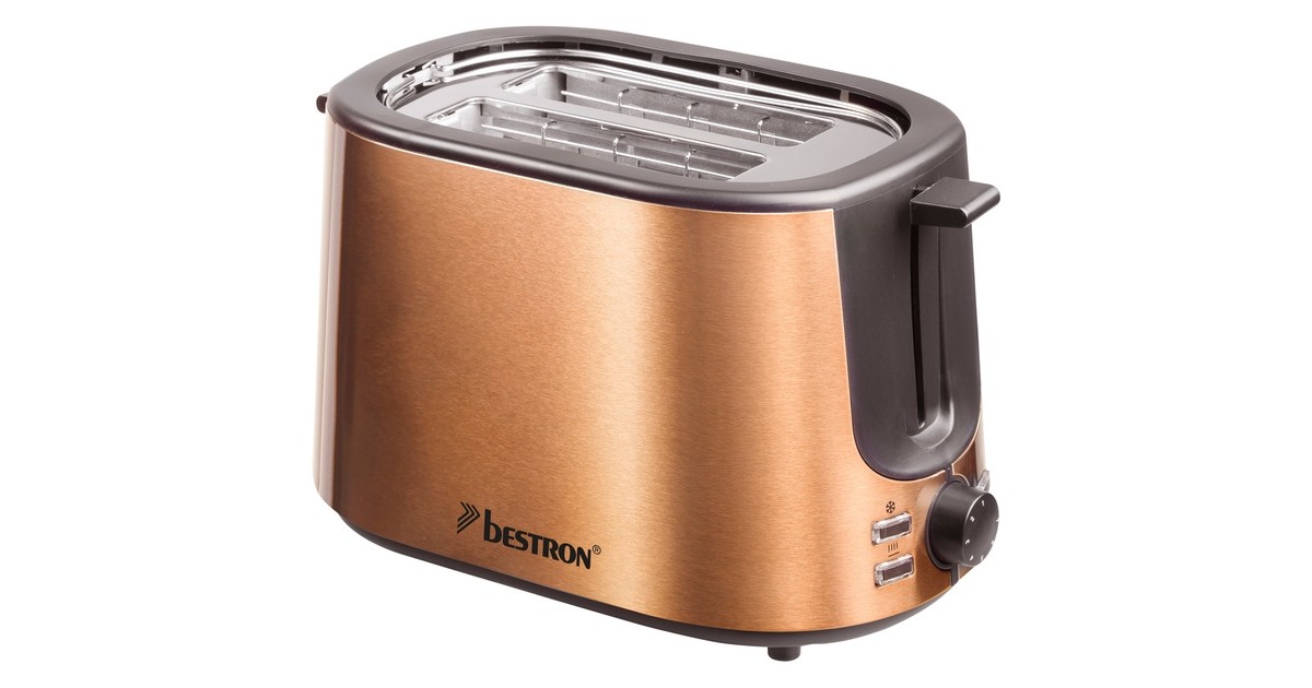 Bestron Toaster Copper Collection ATS1000CO(kupfer, 1.000 Watt, für 2 Scheiben Toast) Bestron Toaster Copper Collection ATS1000CO(kupfer, 1.000 Watt, für 2 Scheiben Toast)