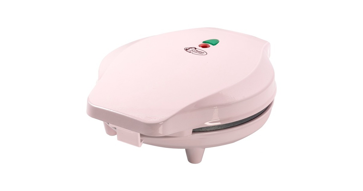 Bestron Waffeleisen ABWR730P(rosa, 700 Watt)