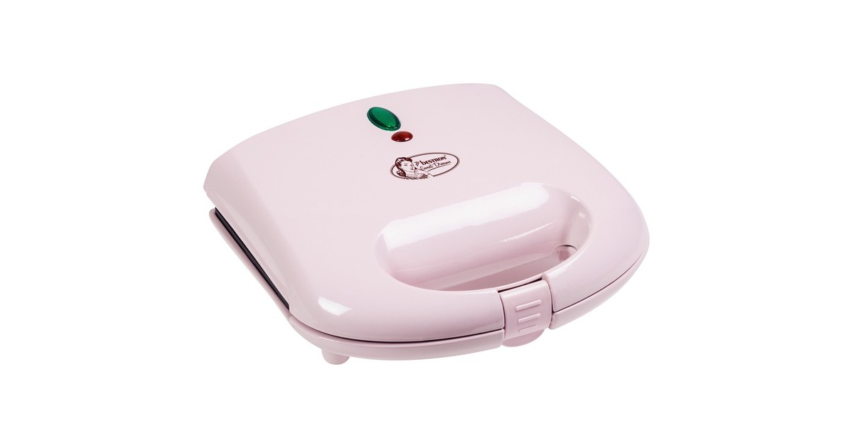 Bestron Waffeleisen ASW401P(rosa, 700 Watt)