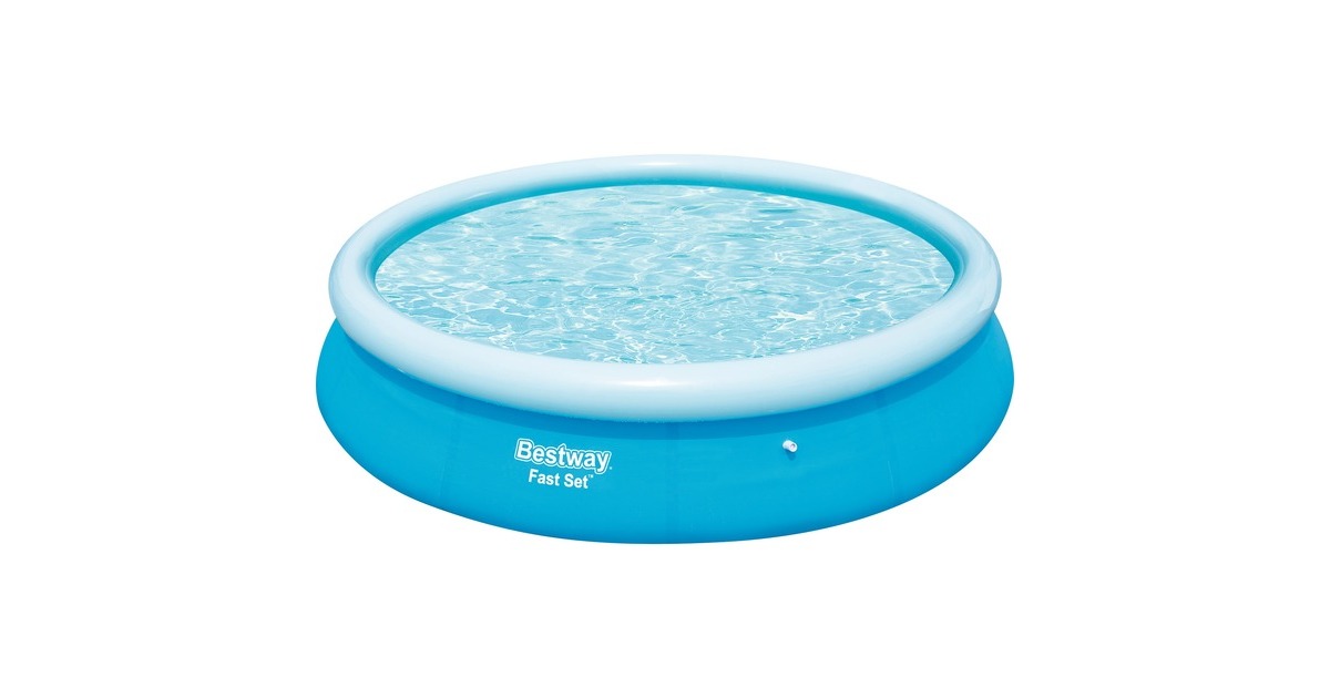 Bestway Fast Set Aufstellpool, Ø 366cm x 76cm, Schwimmbad(blau/hellblau) Bestway Fast Set Aufstellpool, Ø 366cm x 76cm, Schwimmbad(blau/hellblau)