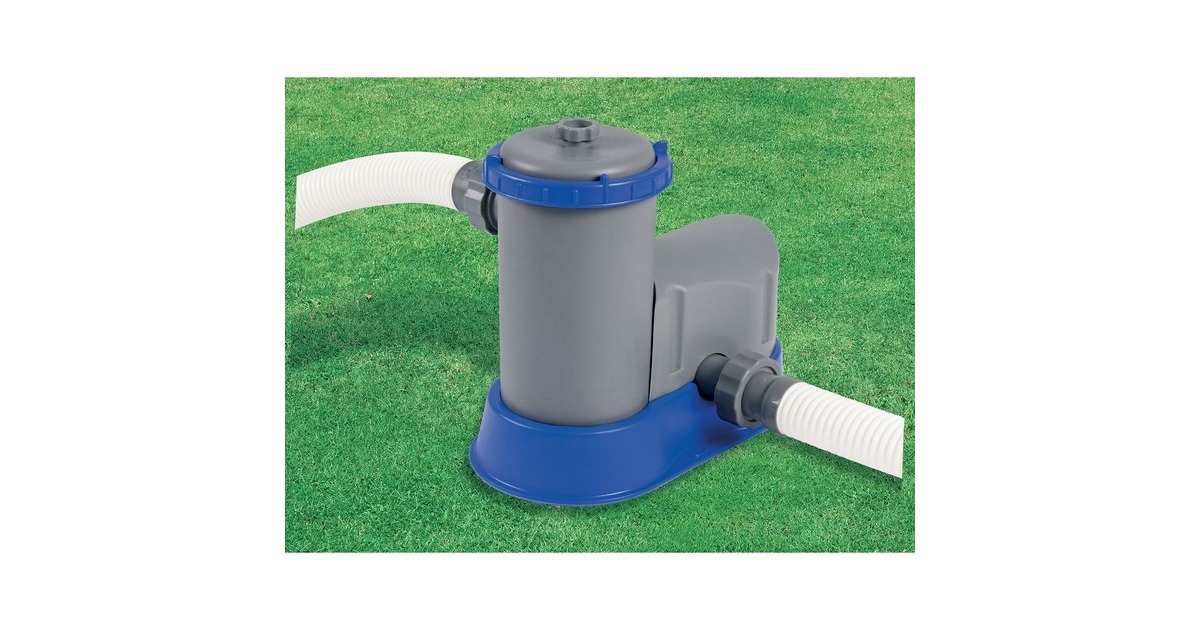 Bestway Filterpumpe FLOWCLEAR, 5.678l/h, Wasserfilter(grau/blau)