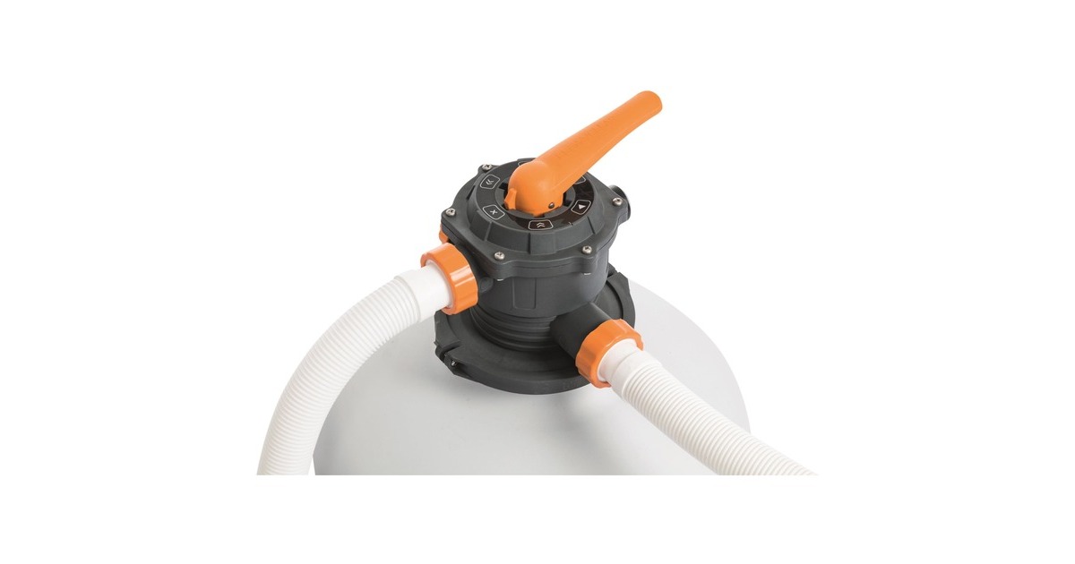 Bestway Flowclear Sandfilteranlage 11.355l/h, Wasserfilter(grau, Outlet) Bestway Flowclear Sandfilteranlage 11.355l/h, Wasserfilter(grau, Outlet)