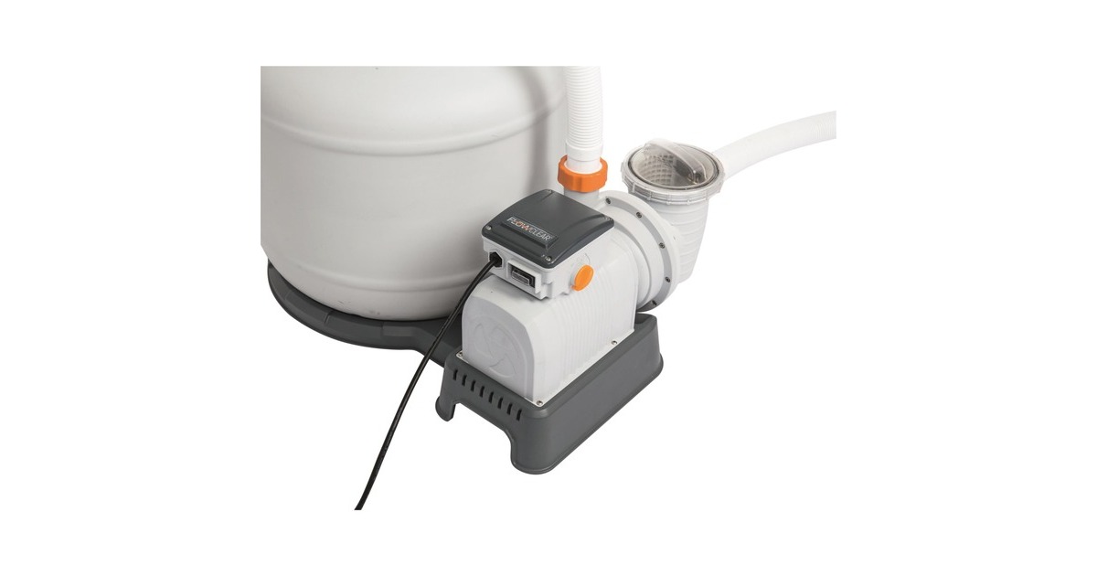 Bestway Flowclear Sandfilteranlage 11.355l/h, Wasserfilter(grau, Outlet) Bestway Flowclear Sandfilteranlage 11.355l/h, Wasserfilter(grau, Outlet)