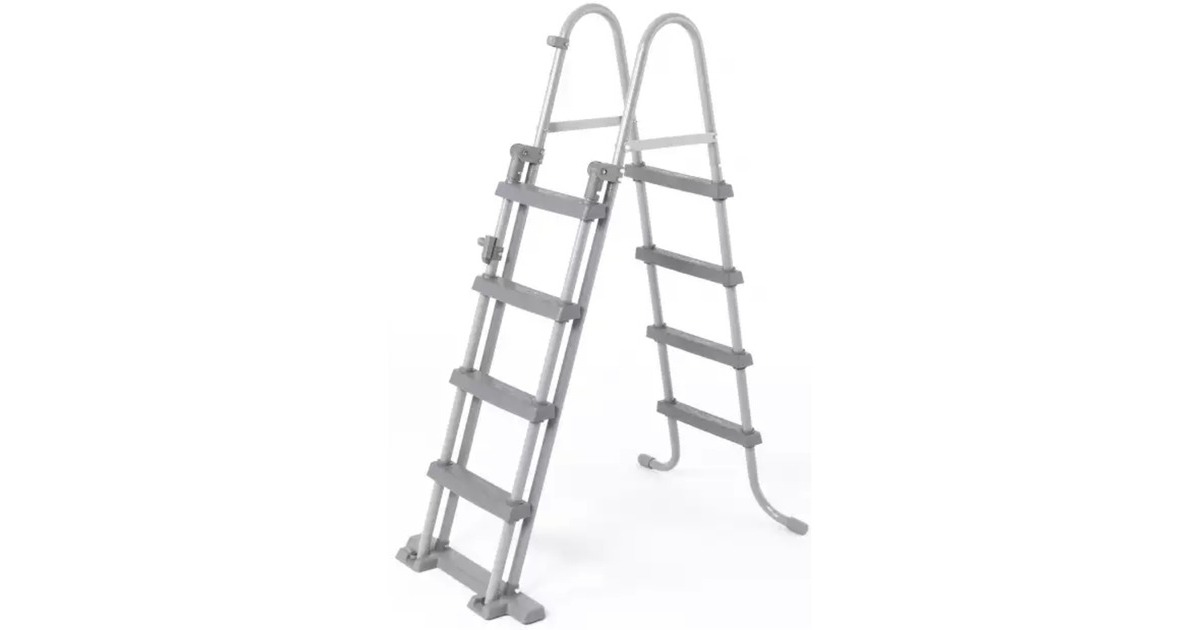 Bestway Power Steel Frame Pool-Set, 732cm x 366cm x 122cm, Schwimmbad(dunkelbraun/blau, Holzdekor, mit Filterpumpe)