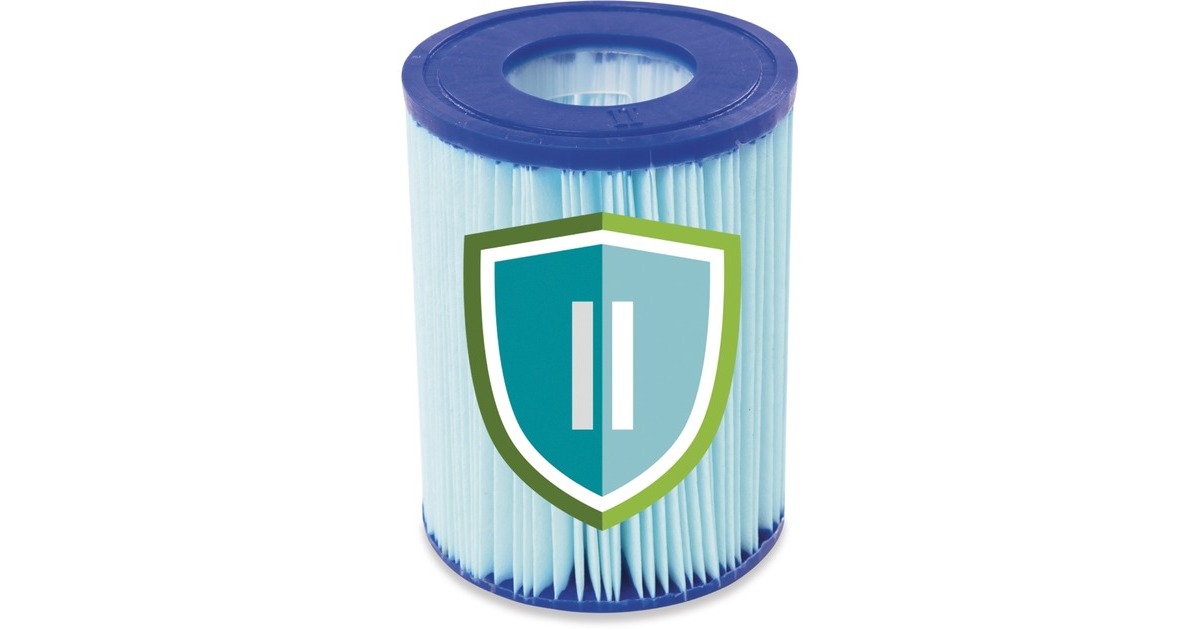 Bestway Power Steel Rectangular Frame Pool-Set, 404cm x 201cm x 100cm, Schwimmbad(grau, mit Filterpumpe)